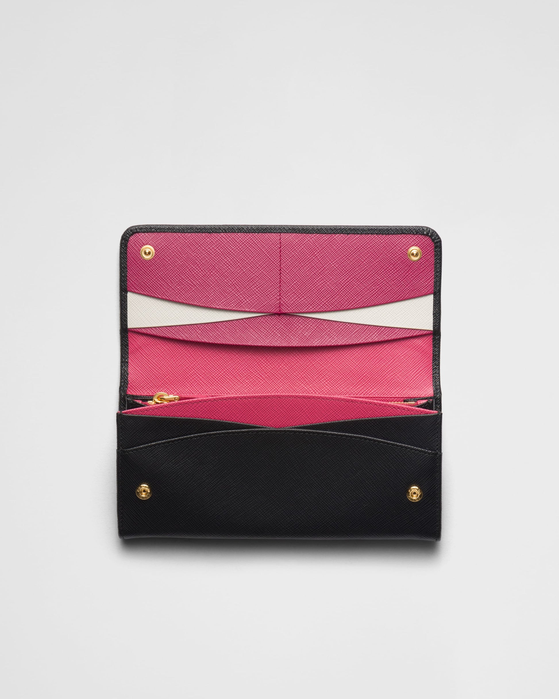 Large Saffiano Leather Wallet