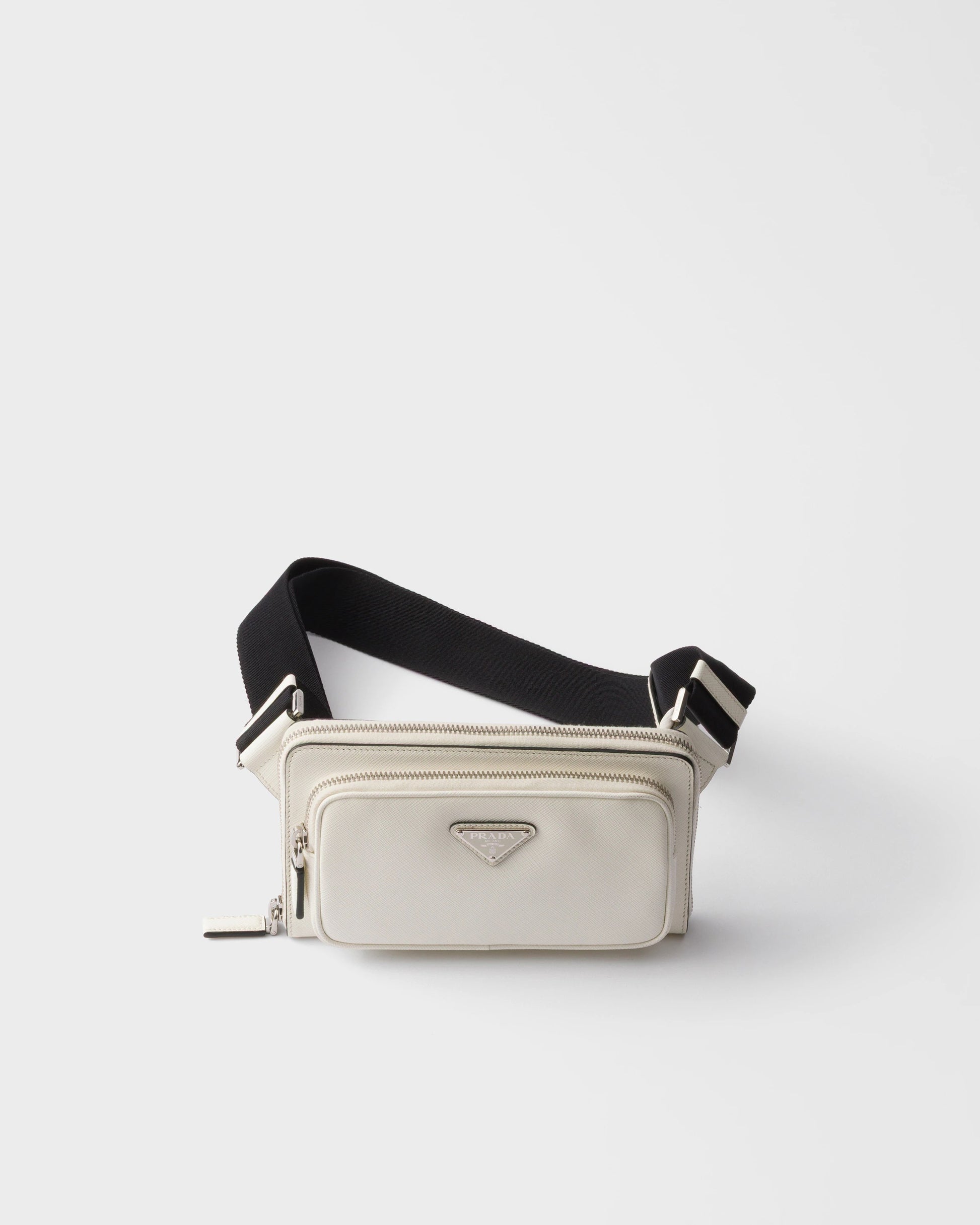 Saffiano leather belt bag