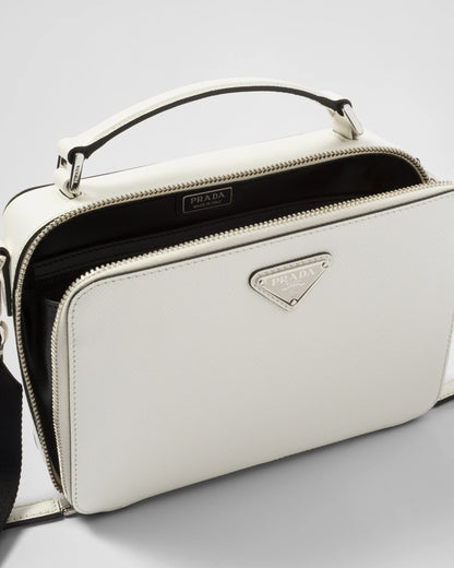 Prada Brique medium Saffiano leather bag
