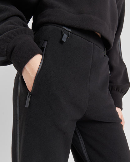 Recycled technical fleece joggers