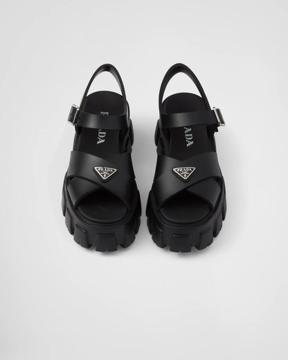 Monolith rubber sandals