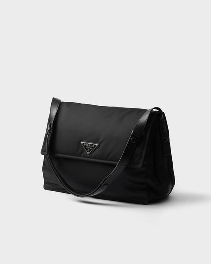 Prada Traveller large padded Re-Nylon shoulder bag