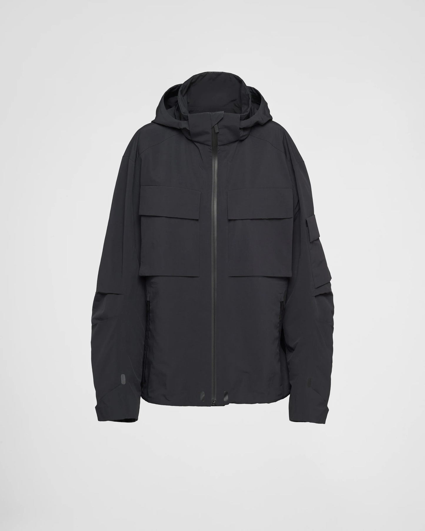 Light technical fabric windbreaker