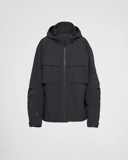 Light technical fabric windbreaker