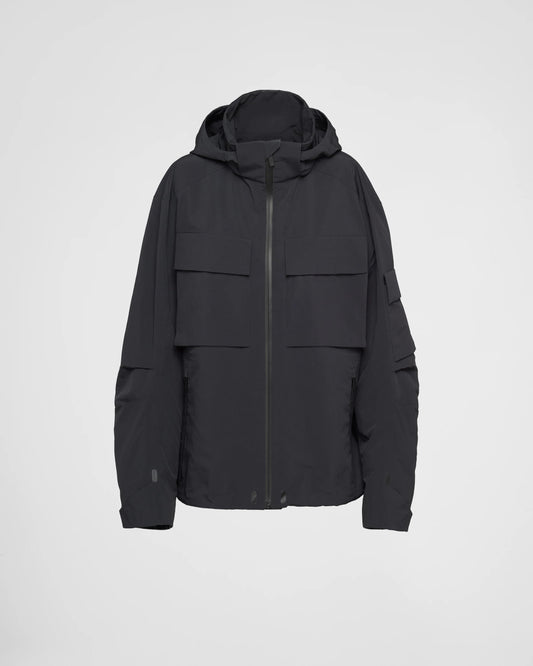 Light technical fabric windbreaker