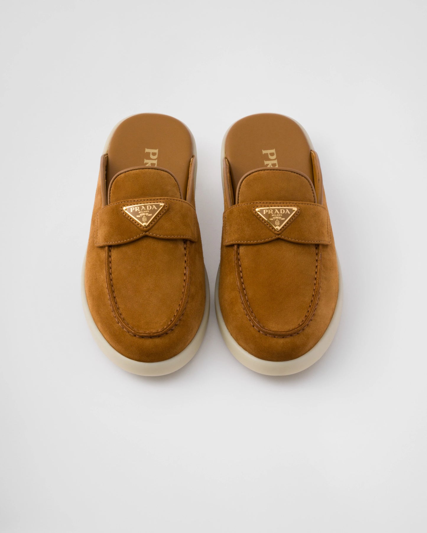 Suede mules