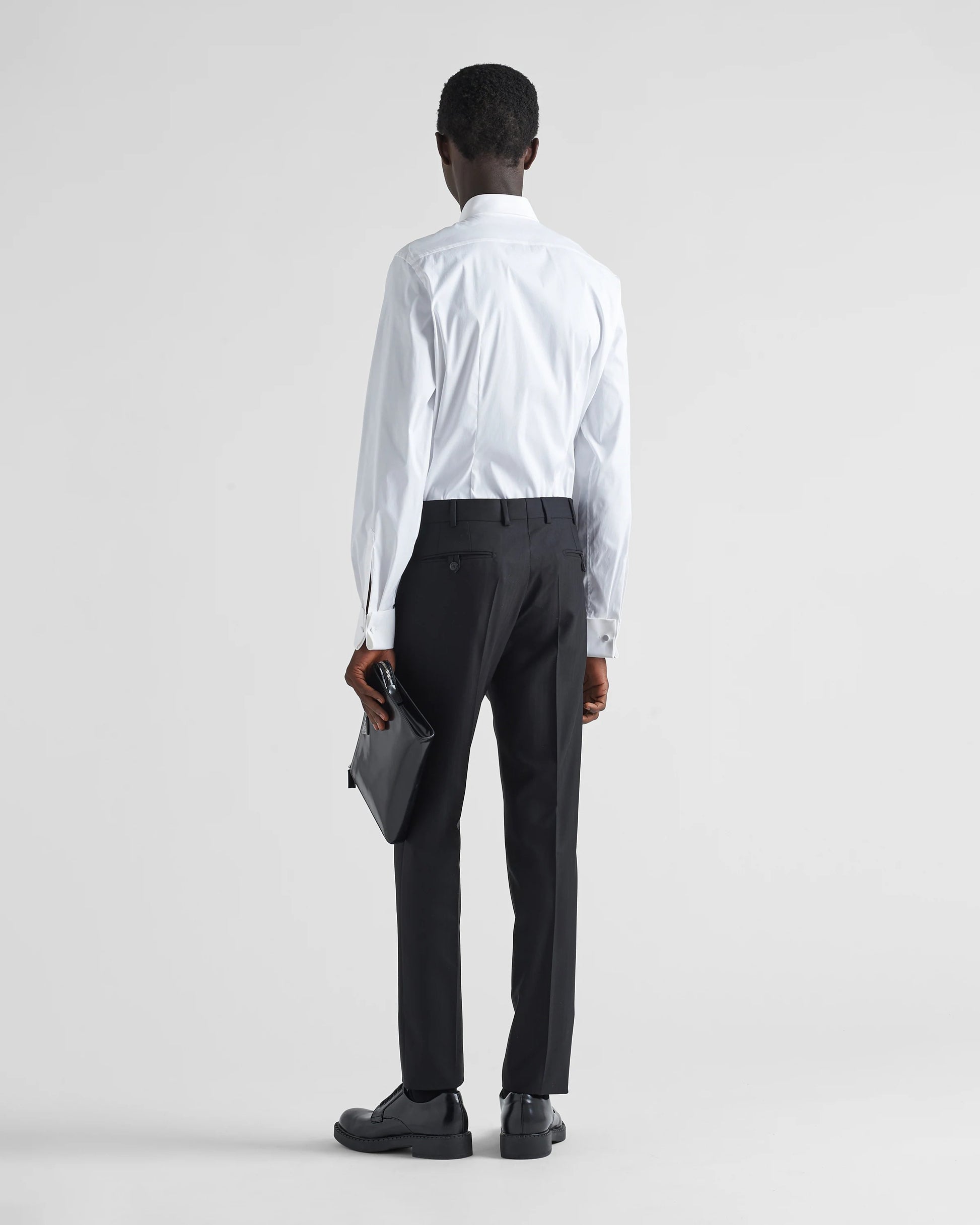 Stretch cotton shirt