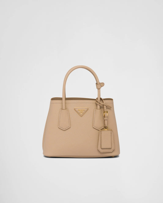 Prada Double small Saffiano leather bag