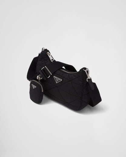 Padded Re-Nylon shoulder bag
