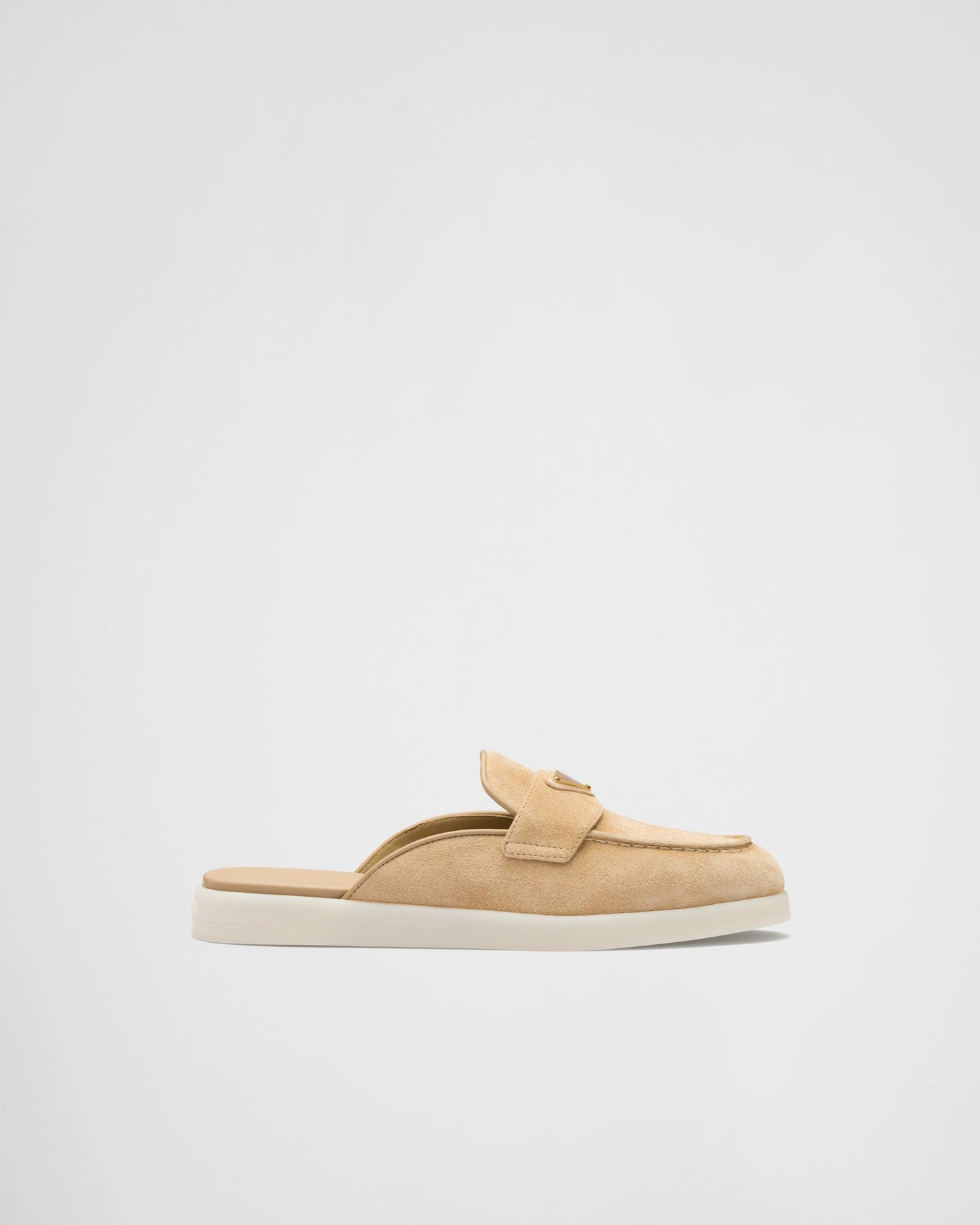 Suede mules
