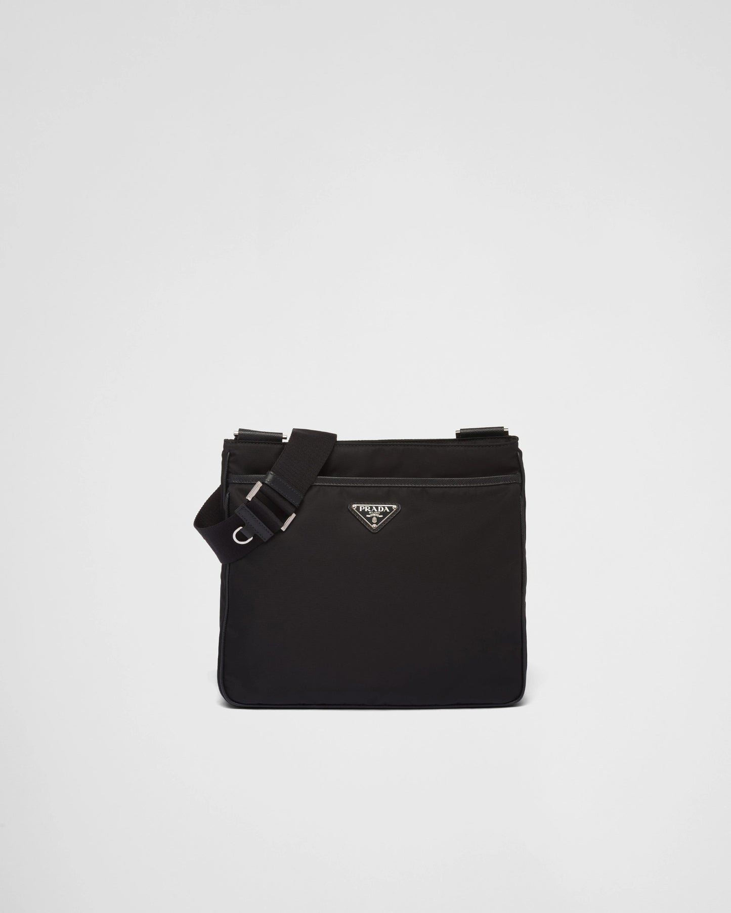 Re-Nylon and Saffiano shoulder bag