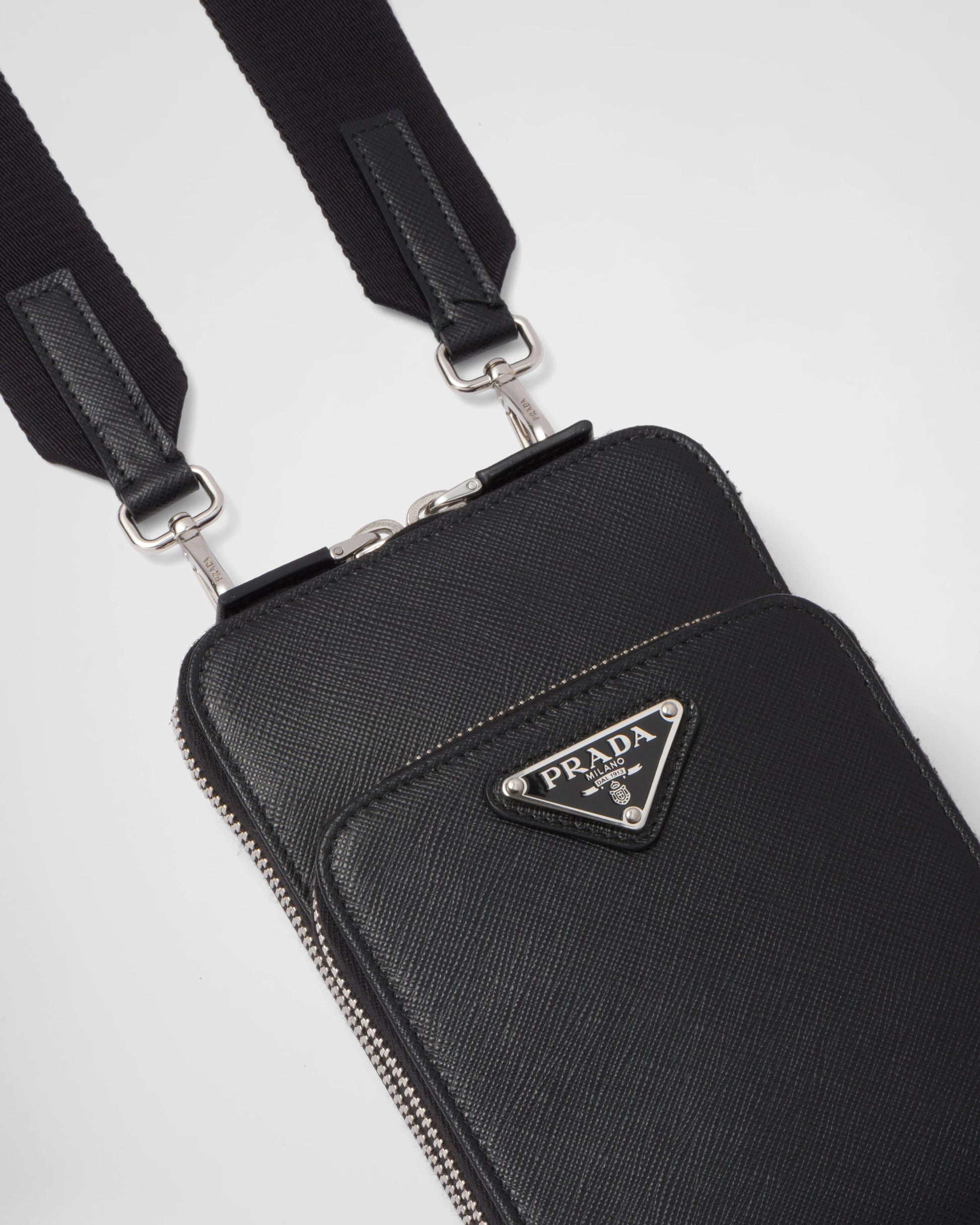 Saffiano leather smartphone case