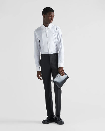 Stretch cotton shirt