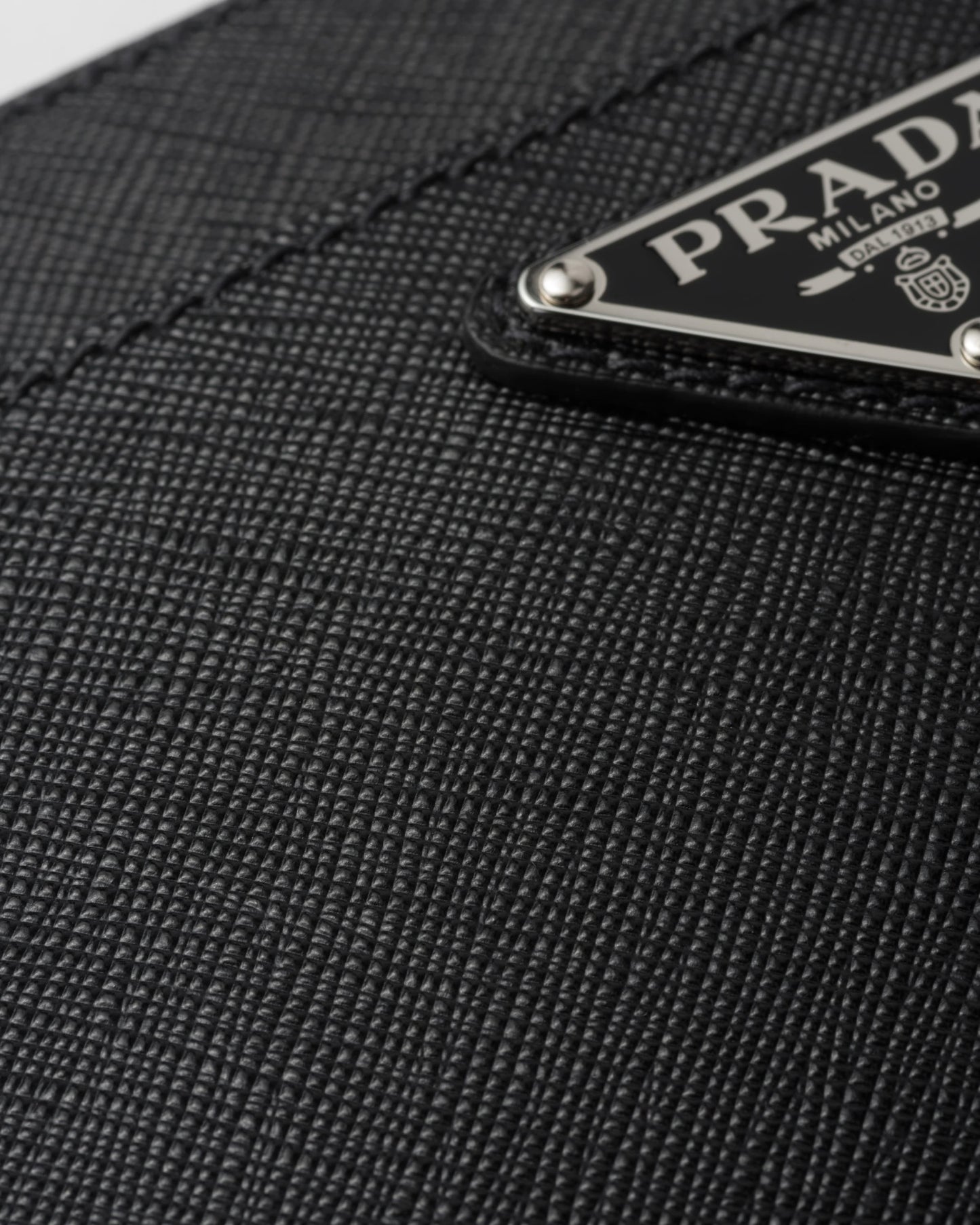 Saffiano Leather Pouch