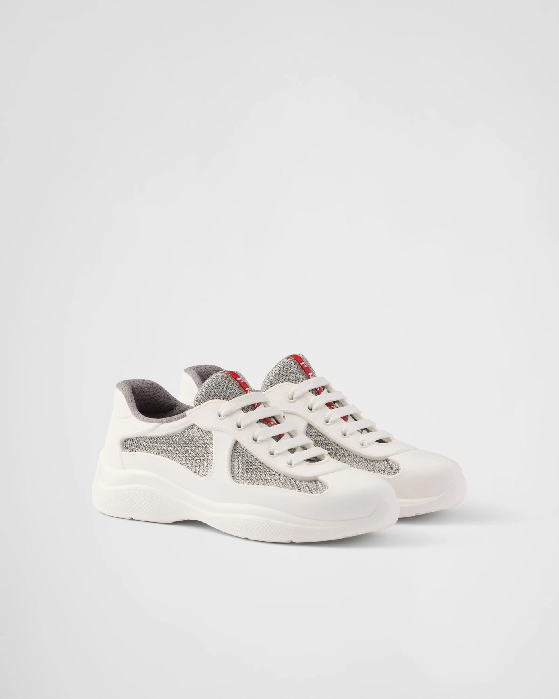 Prada America's Cup Soft rubber and bike fabric sneakers