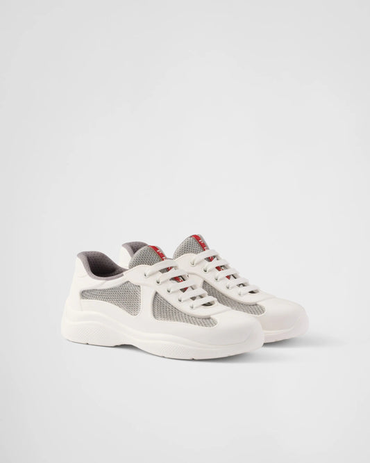 Prada America's Cup Soft rubber and bike fabric sneakers