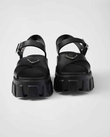 Monolith rubber sandals