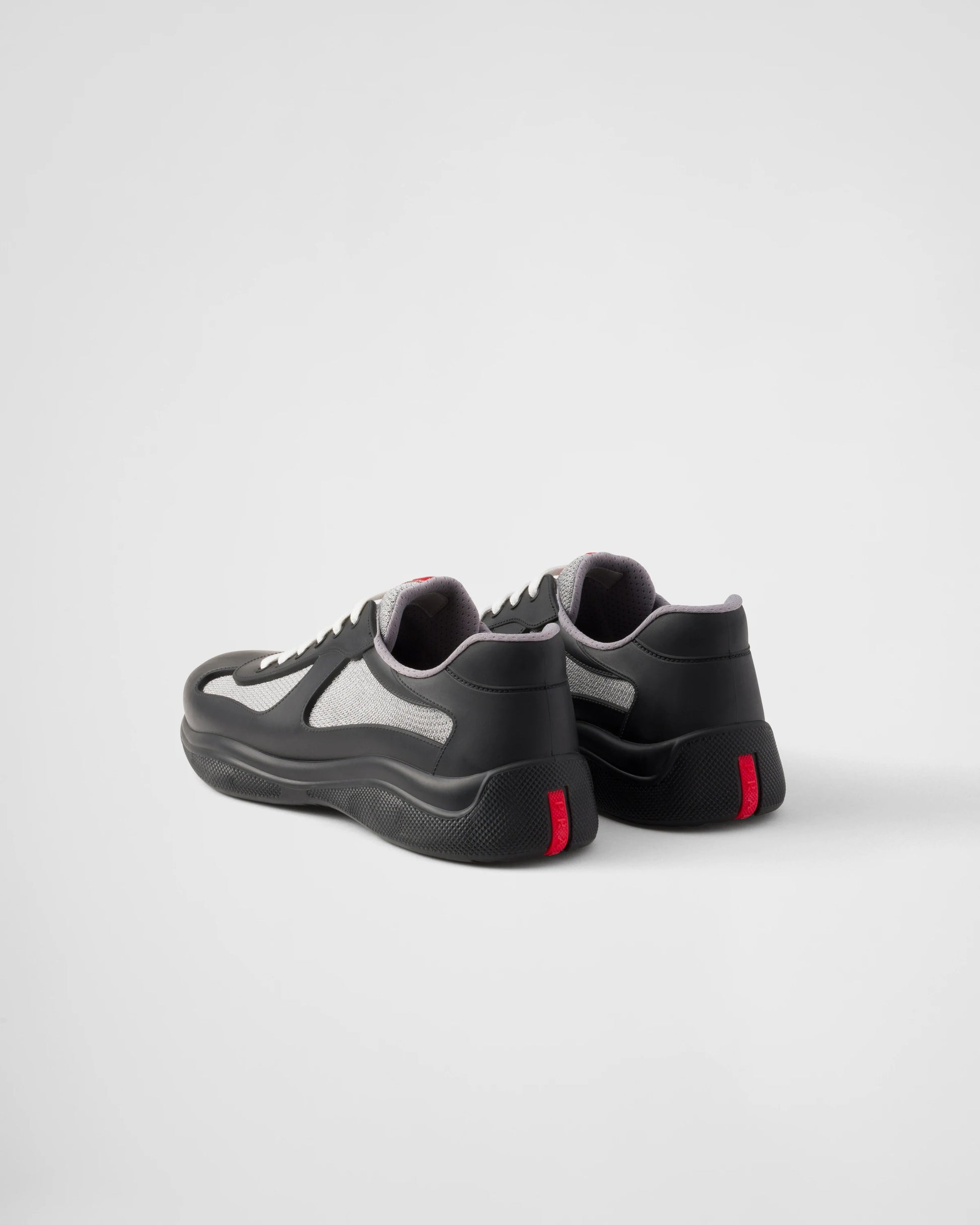 Prada America's Cup Soft rubber and bike fabric sneakers