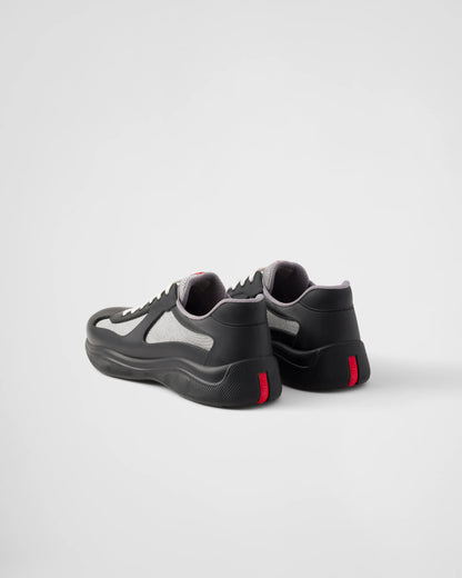 Prada America's Cup Soft rubber and bike fabric sneakers
