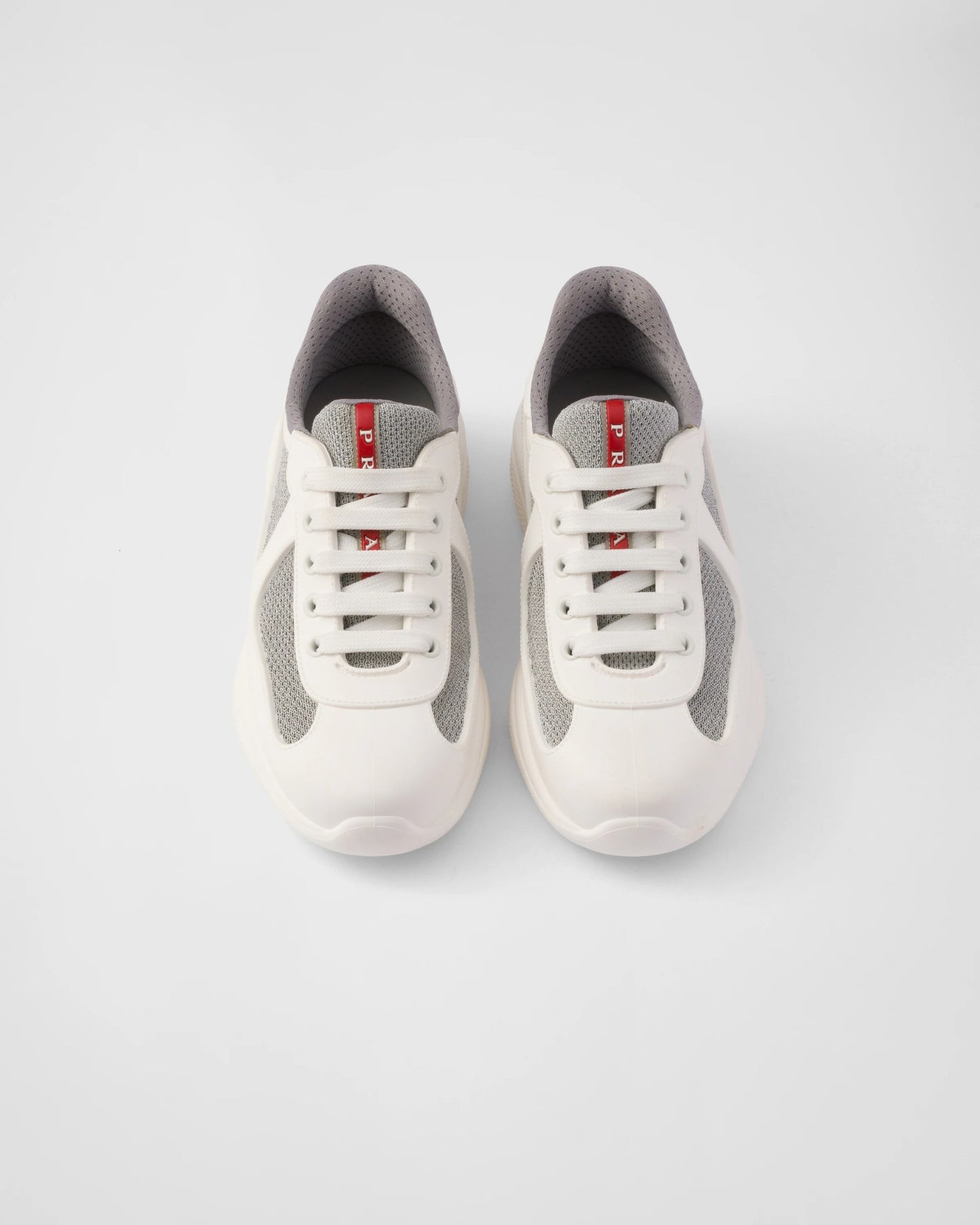 Prada America's Cup Soft rubber and bike fabric sneakers