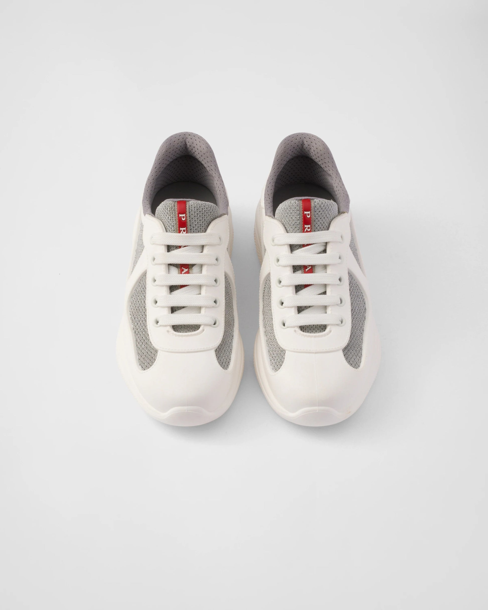 Prada America's Cup Soft rubber and bike fabric sneakers