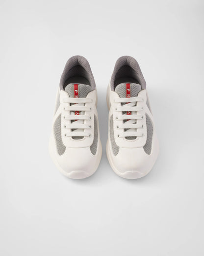 Prada America's Cup Soft rubber and bike fabric sneakers