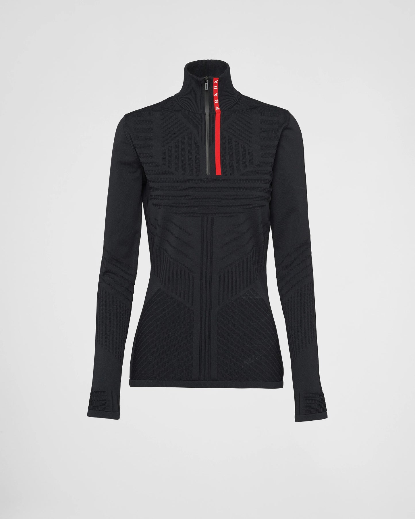 Tech Rec Re-Nylon piqué sports top
