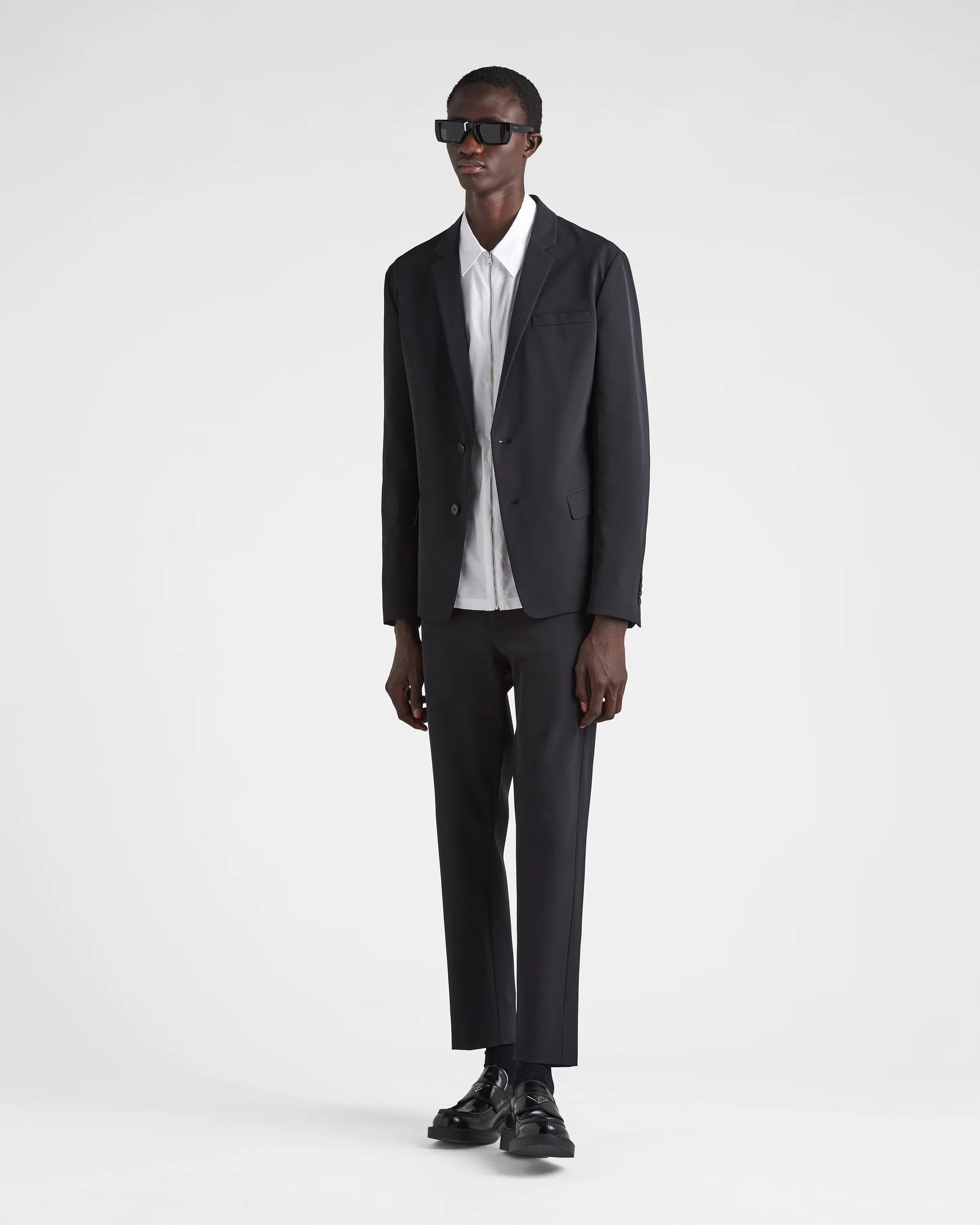 Stretch technical fabric pants