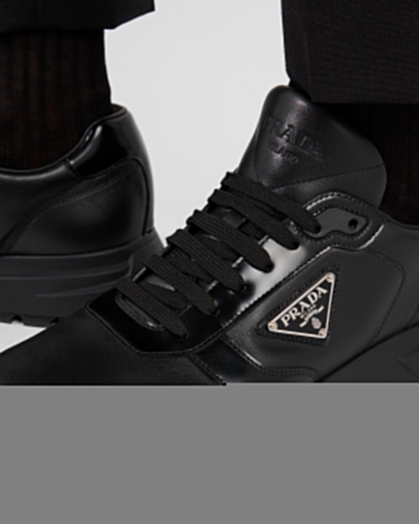 Prax 01 leather sneakers