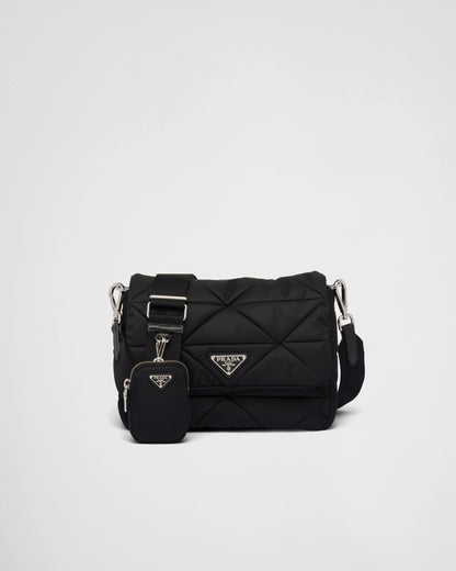 Padded Re-Nylon shoulder bag