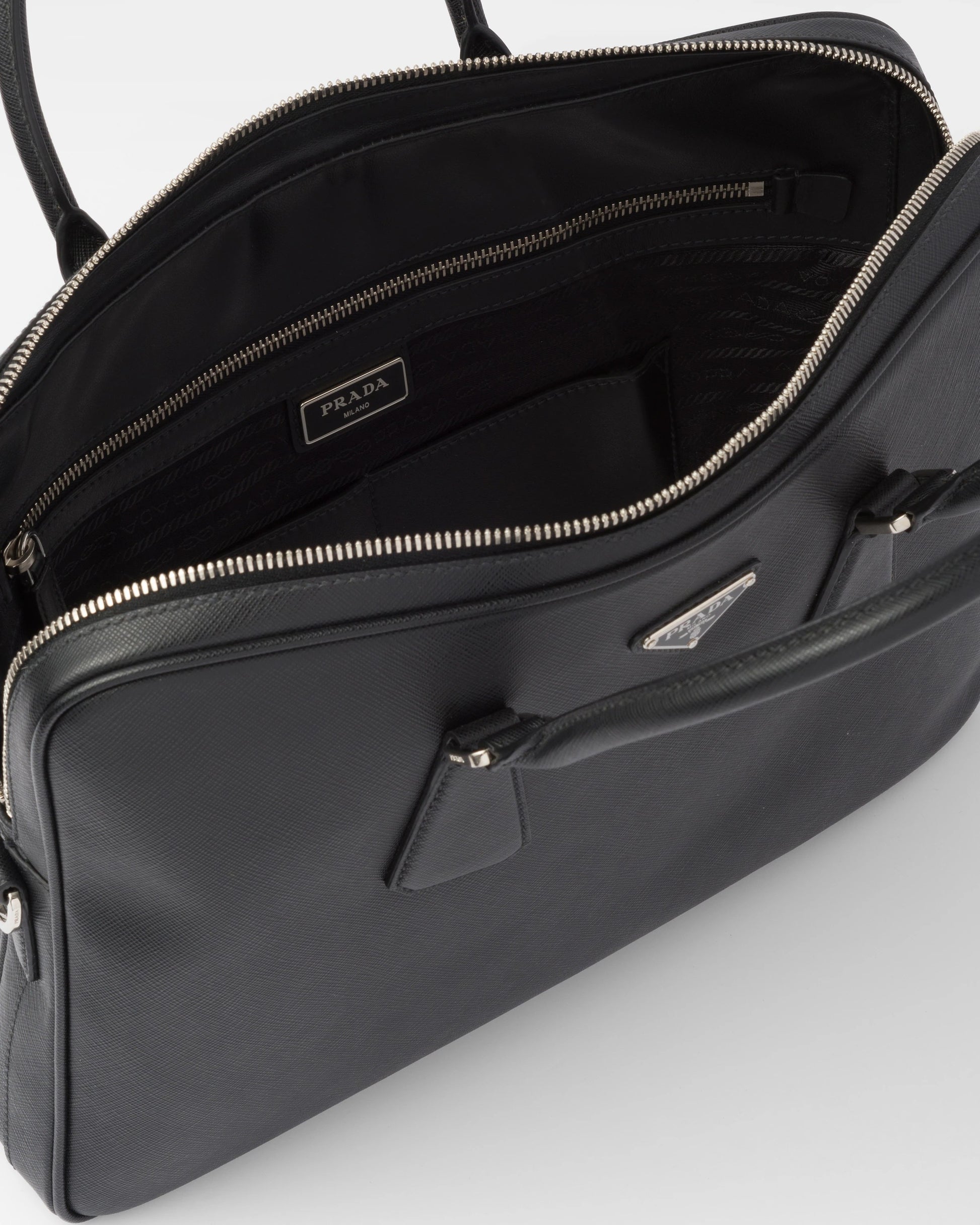 Saffiano Leather Work Bag