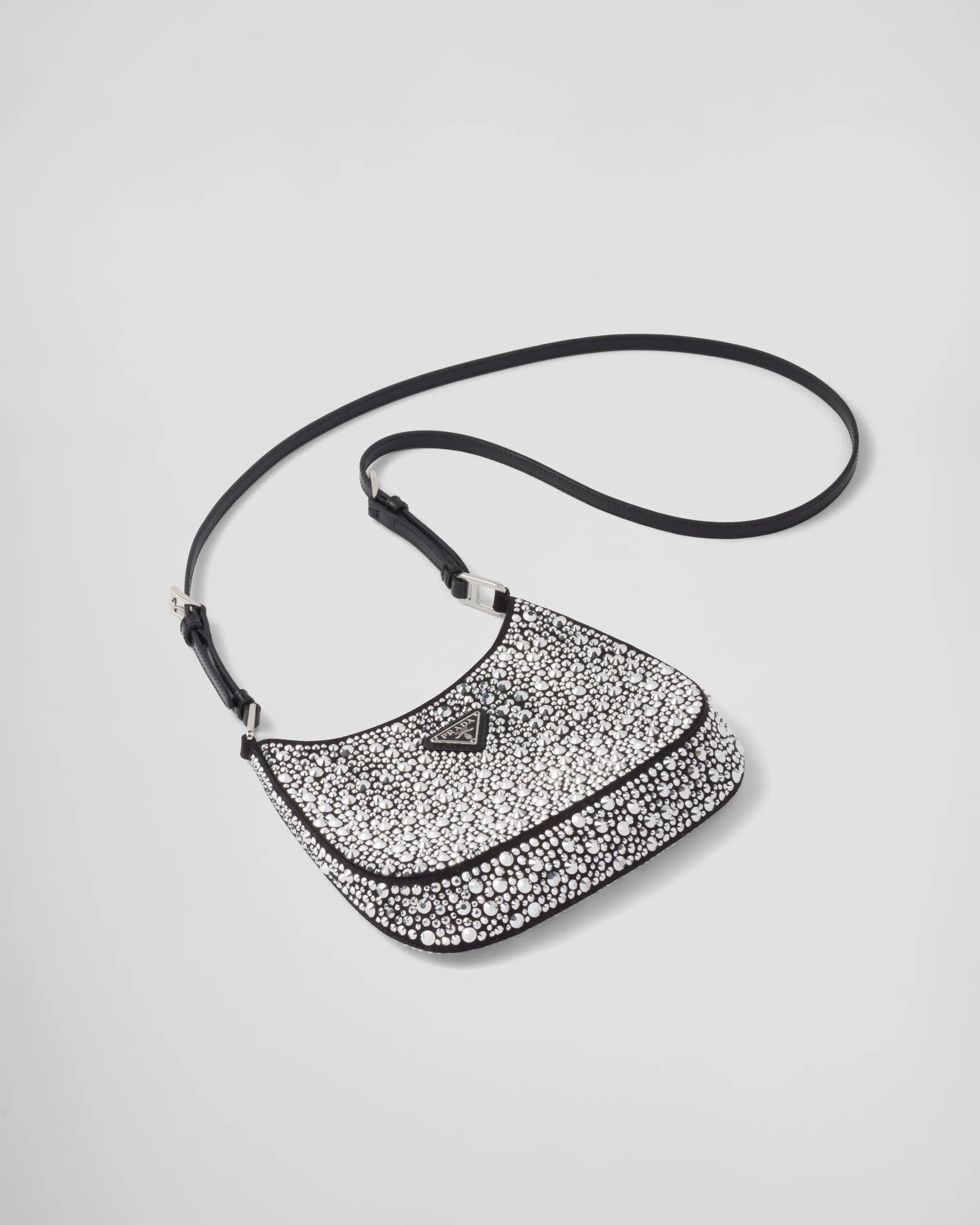 Prada Cleo satin bag with crystals