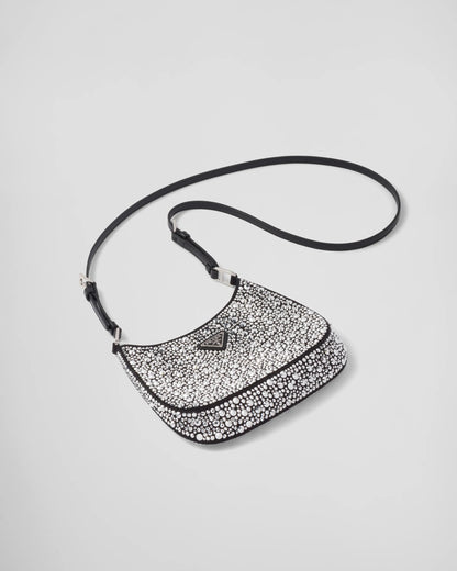 Prada Cleo satin bag with crystals