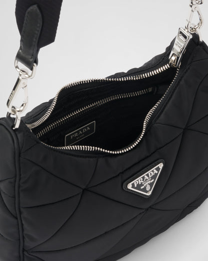 Padded Re-Nylon shoulder bag
