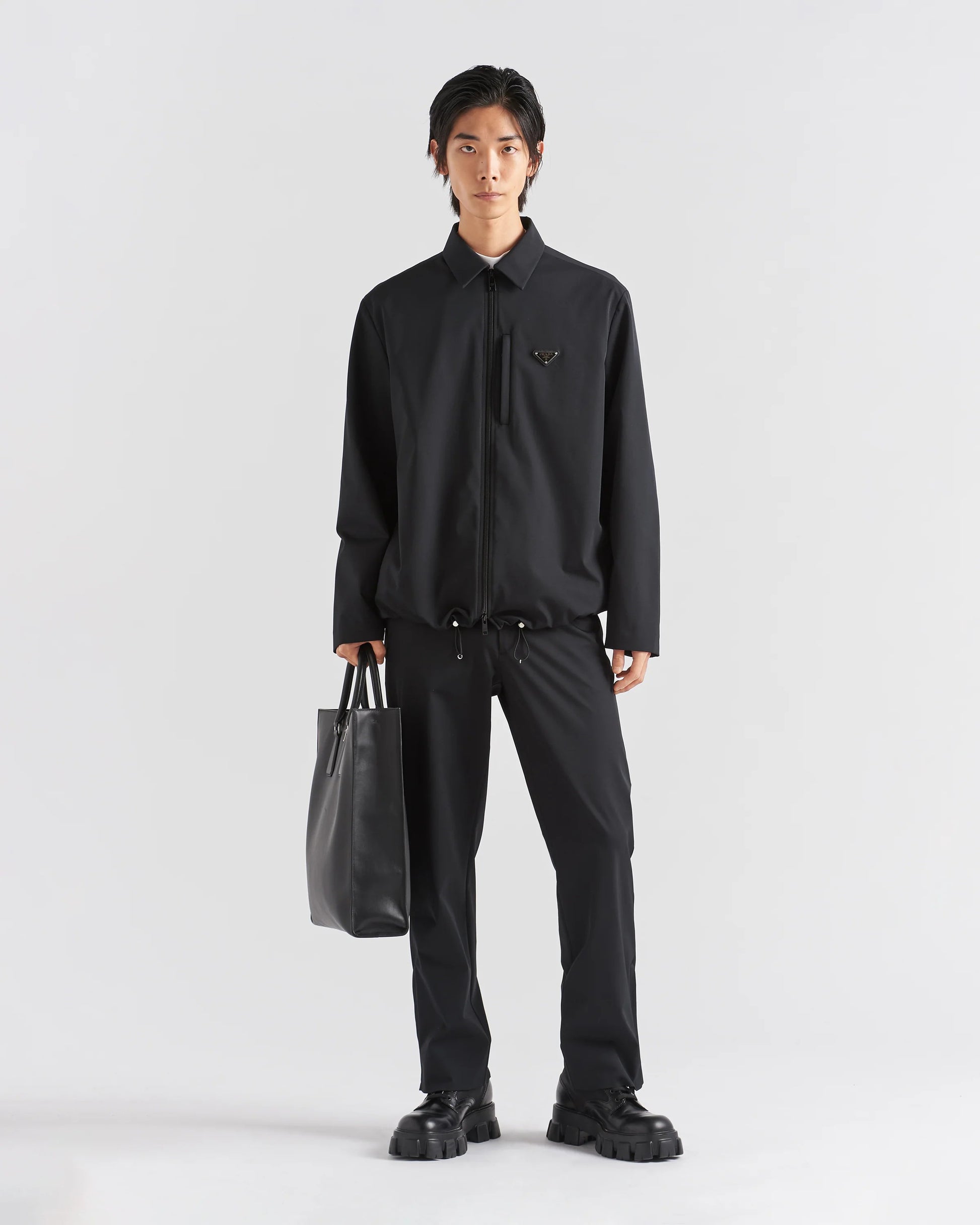 Stretch technical fabric pants