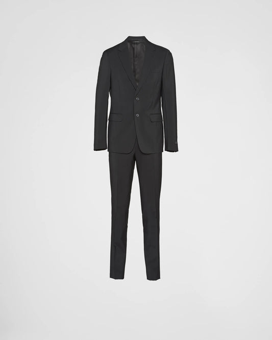 Single Breasted Wool And Mohair Suit
