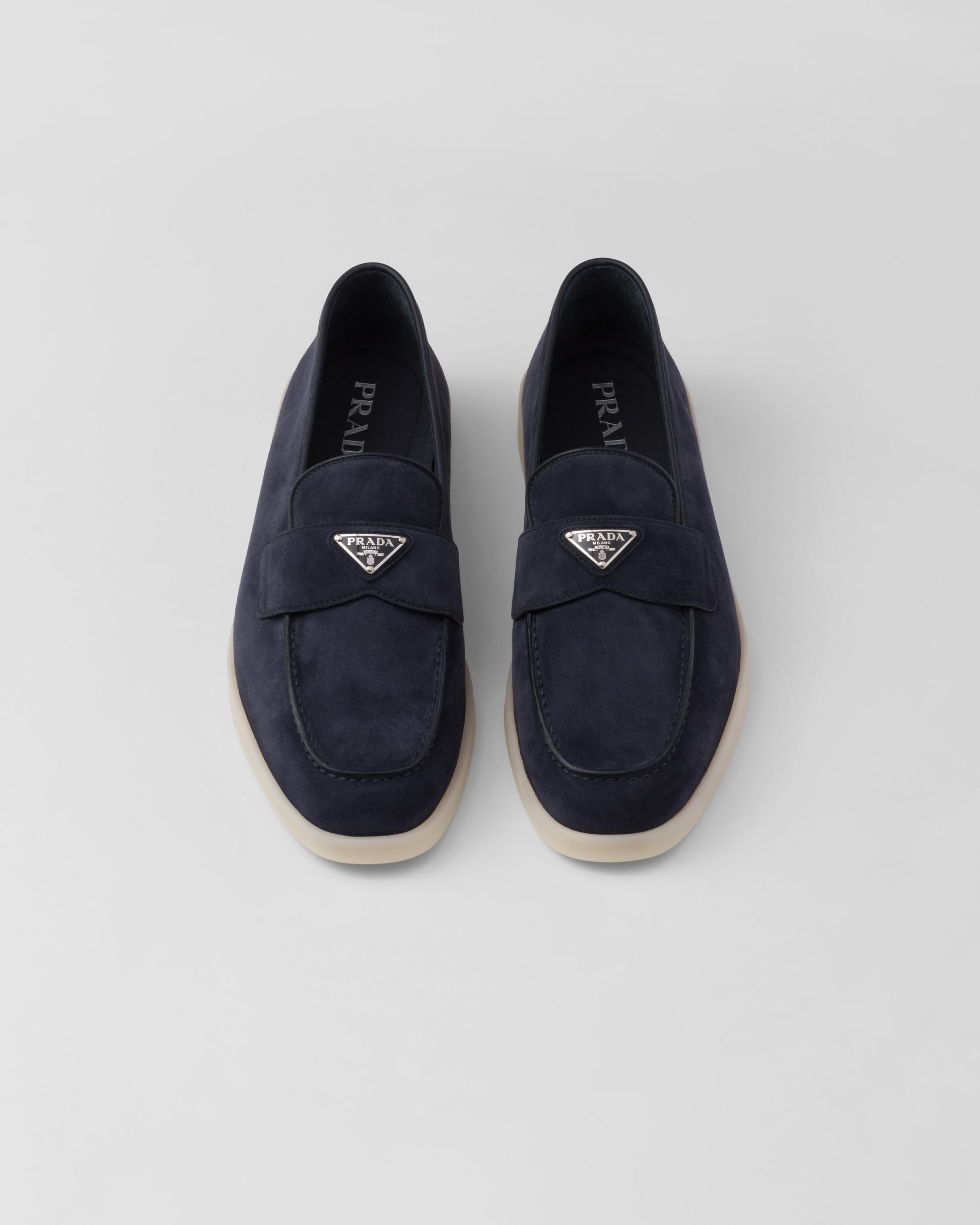 Suede loafers