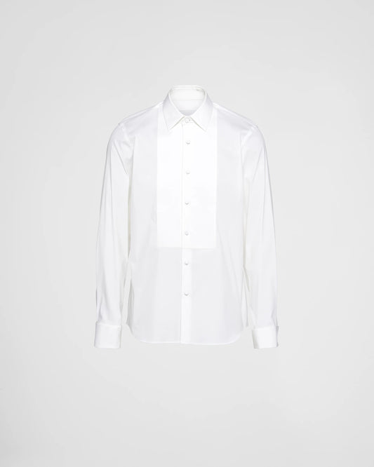 Stretch cotton shirt