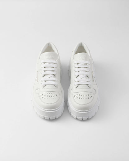 Leather sneakers