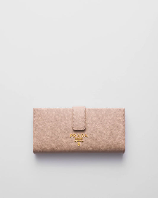 Large Saffiano leather wallet