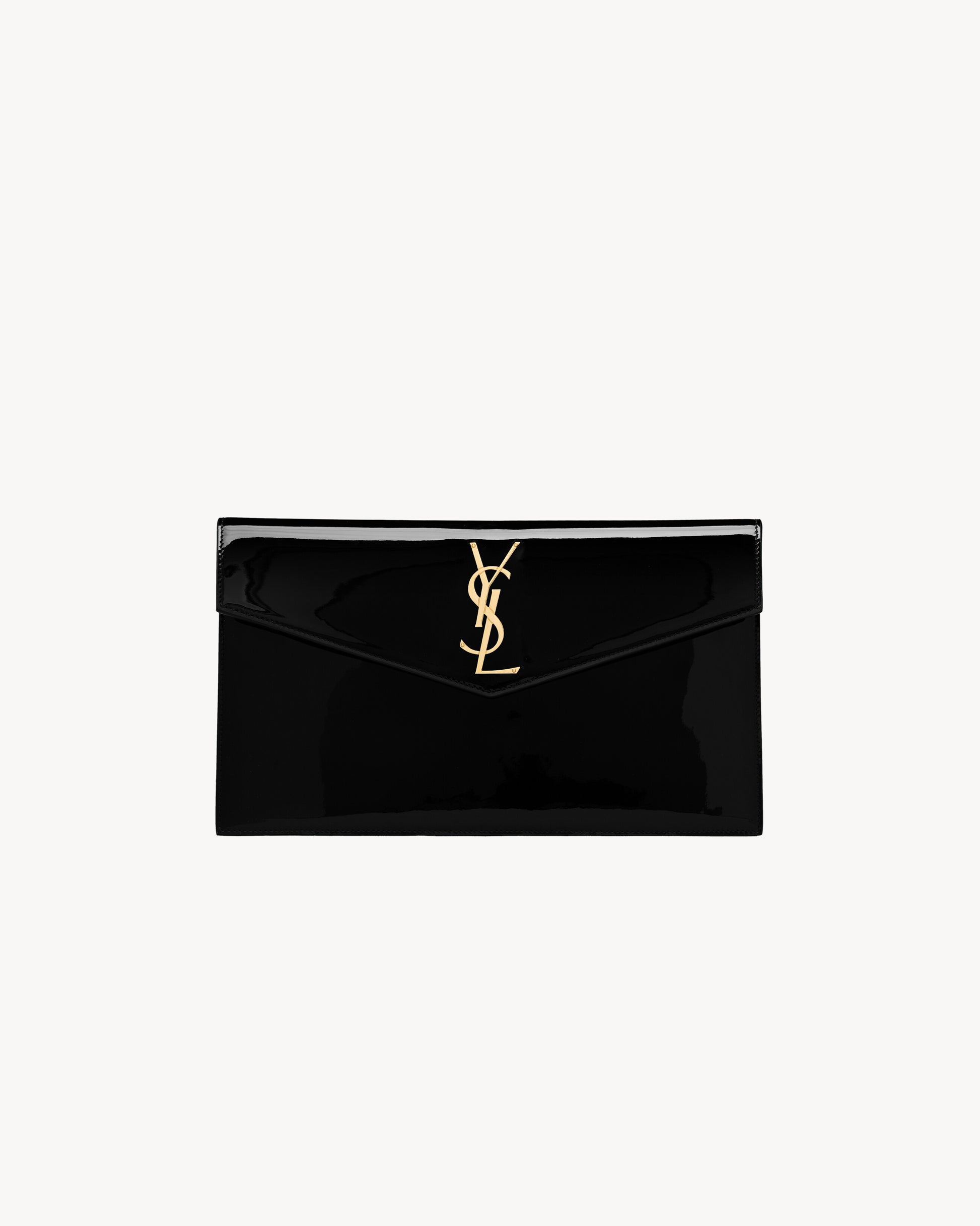 UPTOWN POUCH IN PATENT LEATHER