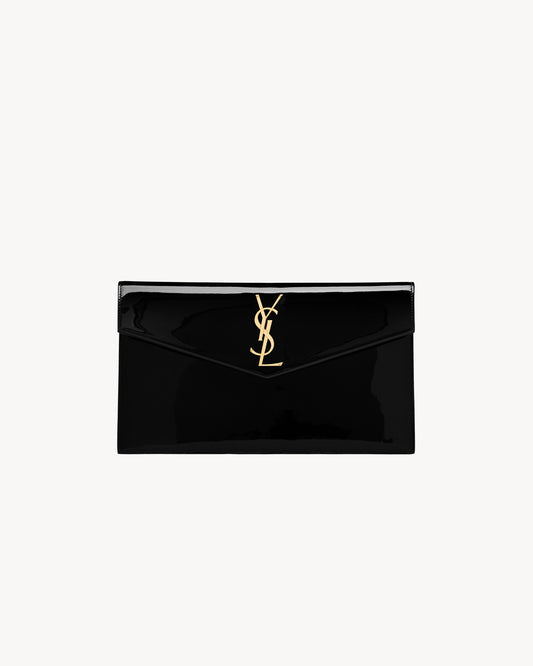UPTOWN POUCH IN PATENT LEATHER