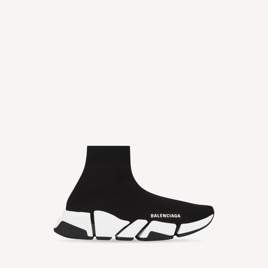 Speed 2.0 recycled knit sneaker with bicolor sole