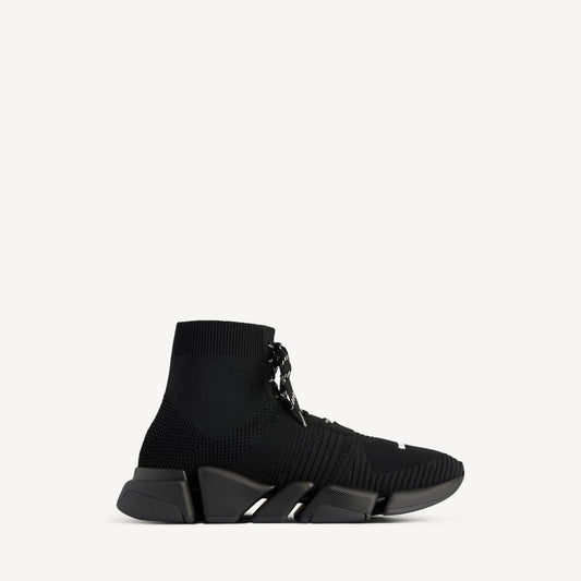 Speed 2.0 lace-up recycled knit sneaker