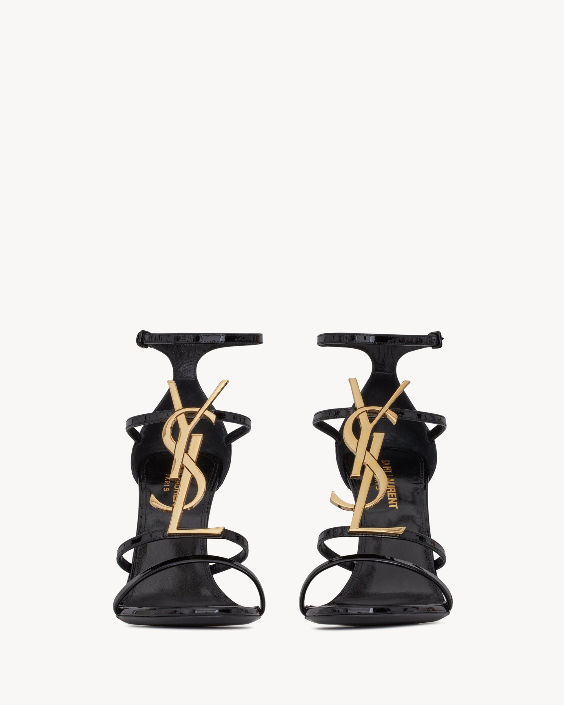 Cassandra sandals in patent leather