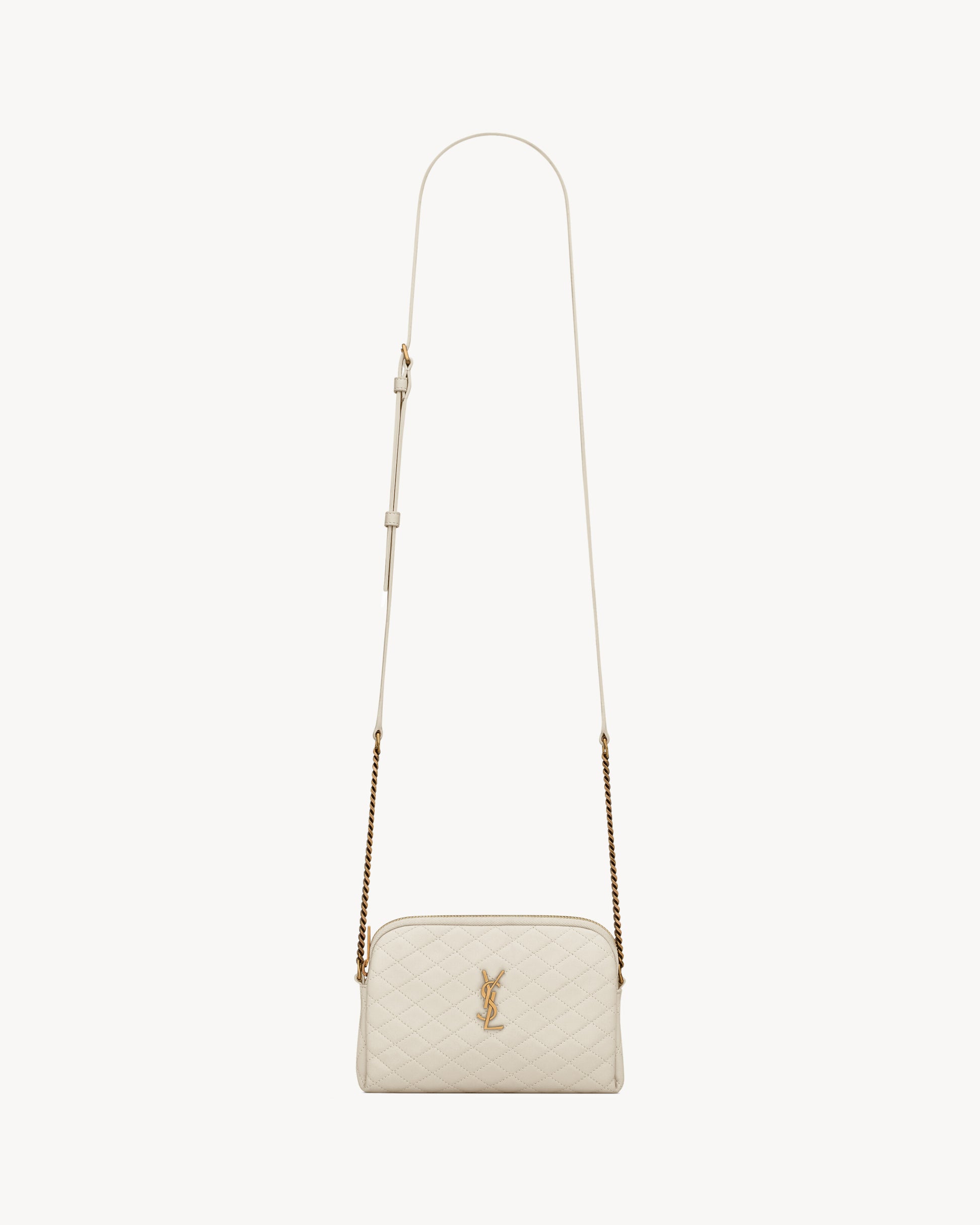 GABY ZIPPERED POUCH IN LAMBSKIN