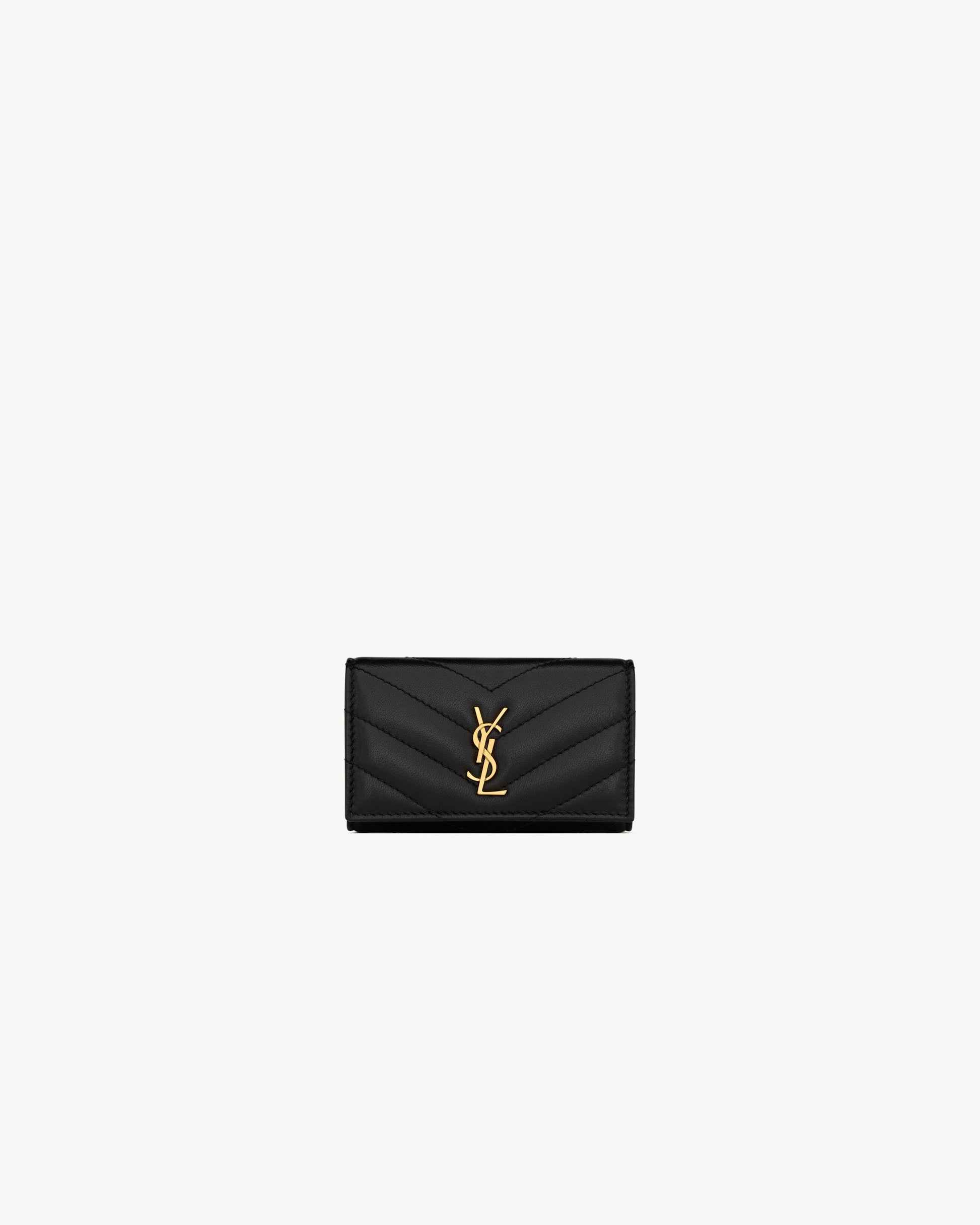 CASSANDRE MATELASSÉ SLIM KEY CASE IN QUILTED LAMBSKIN