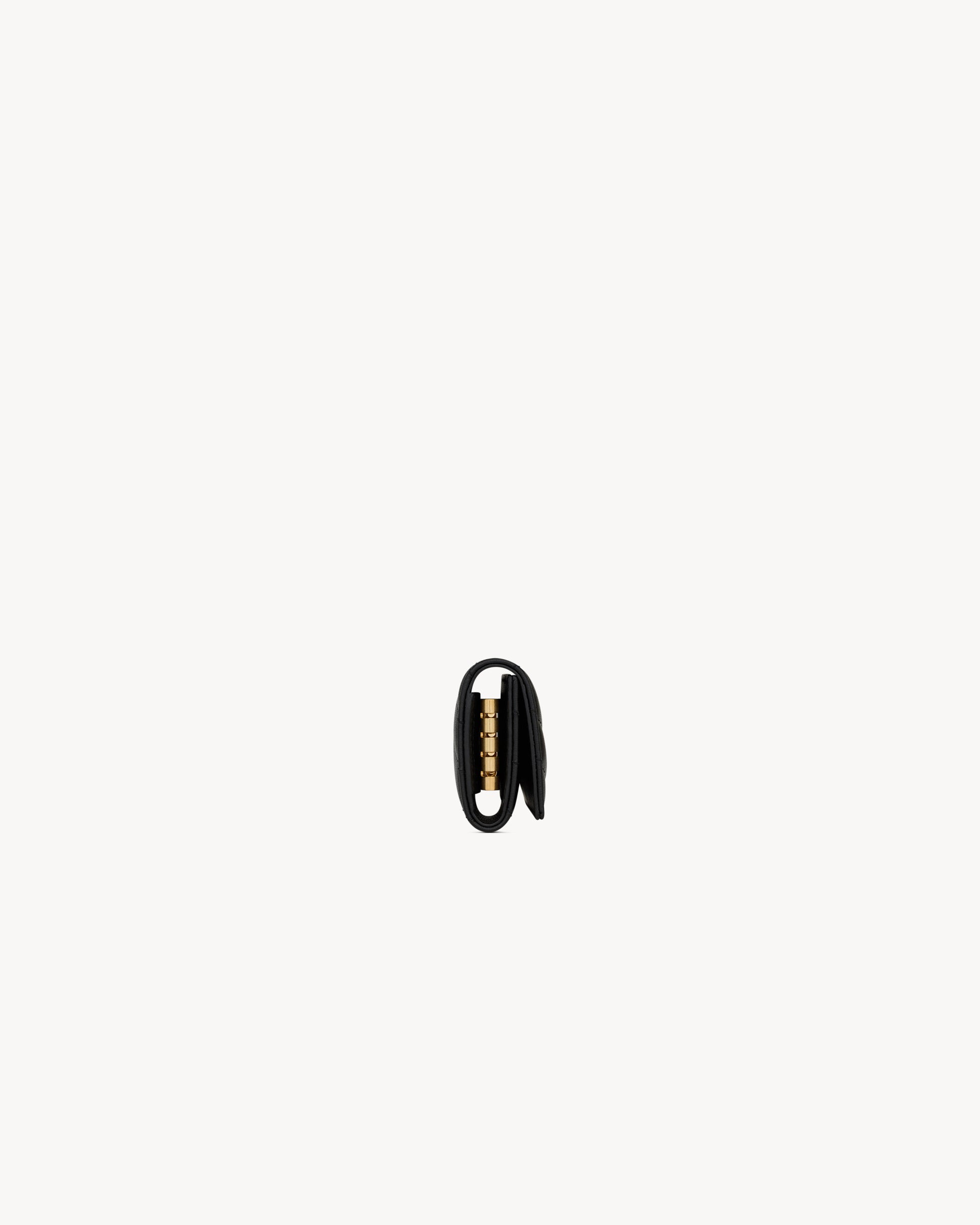 CASSANDRE MATELASSÉ SLIM KEY CASE IN QUILTED LAMBSKIN