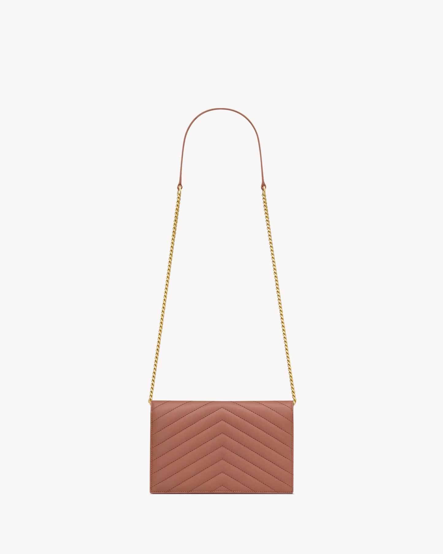 CASSANDRE envelope chain wallet in lambskin