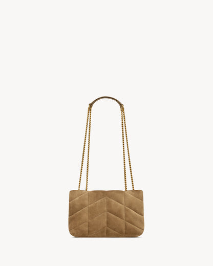 Toy PUFFER in suede